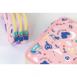 Trousse 3 fermetures éclair Magic