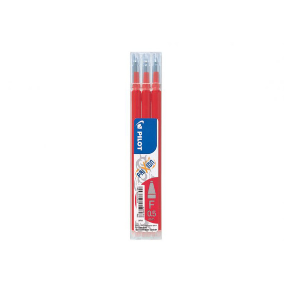 SET DE 3 RCHGE FRIXION BALL - ROUGE - POINTE F