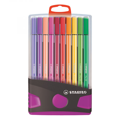 Achetez STABILO point 88 stylo-feutre pointe fine (0,4 mm) - ColorParade de  20 stylo-feutres - Color..