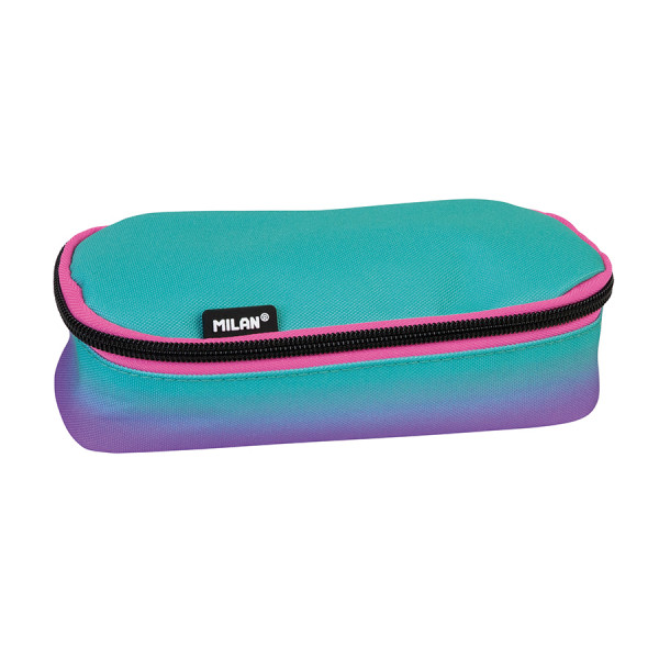 Trousse ovale Sunset Lilas/Turquoise
