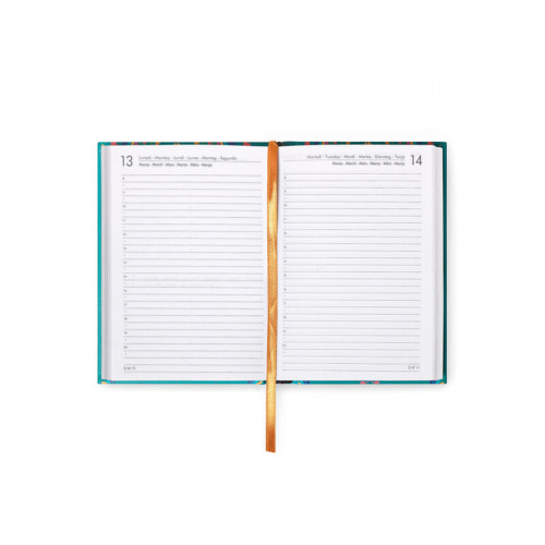 Agenda journalier 2022-2023 16 mois 9.5 x 13 cm Éléphant