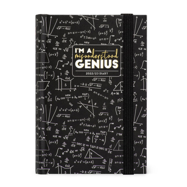 Agenda journalier 2022-2023 16 mois 9.5 x 13 cm Génie