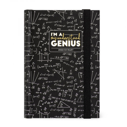 Agenda journalier 2022-2023 16 mois 9.5 x 13 cm Génie
