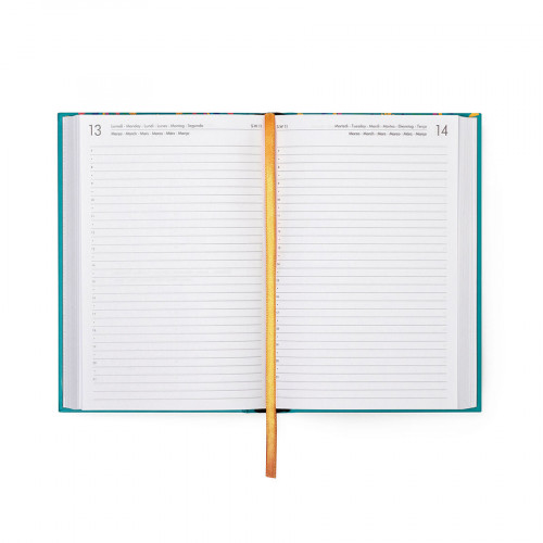 Agenda journalier 2022-2023 16 mois 9.5 x 13 cm Éléphant
