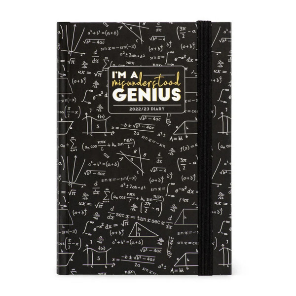 Agenda journalier 2022-2023 16 mois 12 x 18 cm Génie