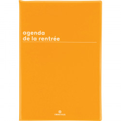 Agenda semainier 2023-2024 16 x 24 cm Boréal Rouge