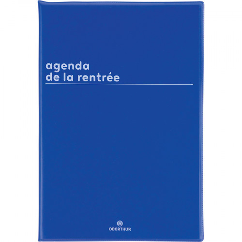 Agenda semainier 2023-2024 16 x 24 cm Boréal Rouge