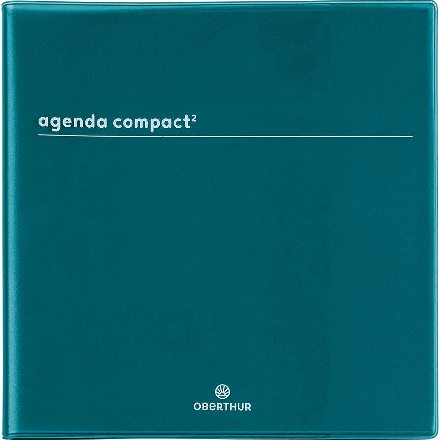Agenda semainier compact 2022-2023 16.5 x 16.5 cm Boréal