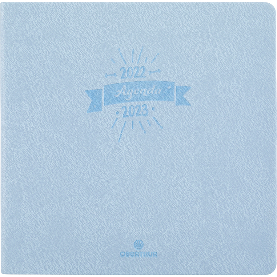 Agenda semainier 2023-2024 16.5 x 16.5 cm - Scrapmalin