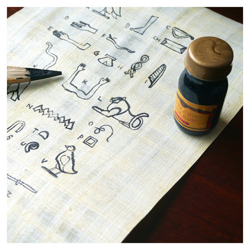 Set de calligraphie L'écriture égyptienne