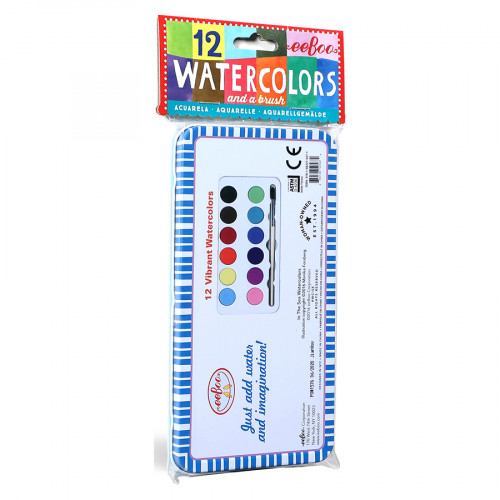 Peinture aquarelle 12 couleurs