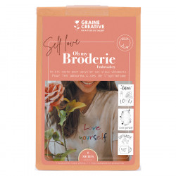 Kit de broderie sur vêtement Self Love