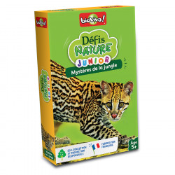 Jeu de cartes Défis Nature Junior Mystères de la jungle