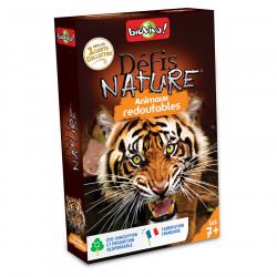 Jeu de cartes Défis Nature Animaux redoutables