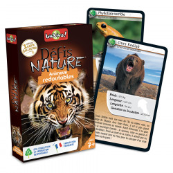Jeu de cartes Défis Nature Animaux redoutables