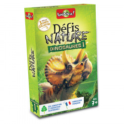 Jeu de cartes Défis Nature Dinosaures 1 version 2022