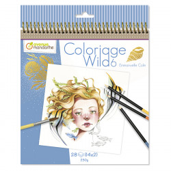 Carnet de coloriage Wild 6