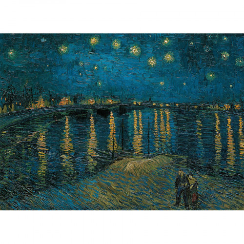 Puzzle La Nuit étoilée sur le Rhône de Van Gogh