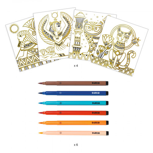 Coffret créatif Coloriage Artistic Égypte