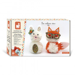 Kit créatif Pompons Petits Animaux