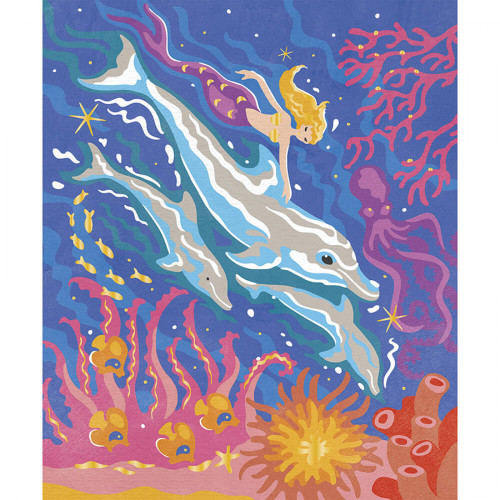 Peinture par Numéro Dauphins