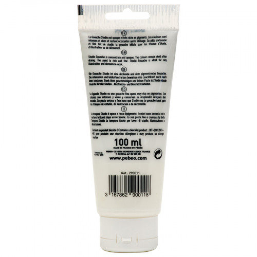 Gouache Studio 220 ml Blanc Permanent