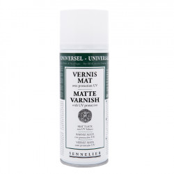 Vernis mat en spray + Protection UV 400 ml