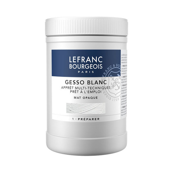 Gesso Blanc Mat Opaque 1 L