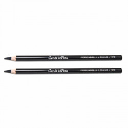 Crayon Esquisse Pierre Noire 2 pcs