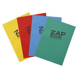 Carnet d'esquisse Zap Book collé - A4 21 x 29.7 cm - 100 % recyclé