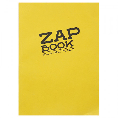 Carnet d'esquisse Zap Book collé - A4 21 x 29.7 cm - 100 % recyclé