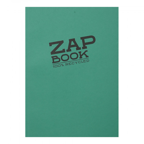 Carnet d'esquisse Zap Book collé - A5 14.8 x 21 cm - 100 % recyclé