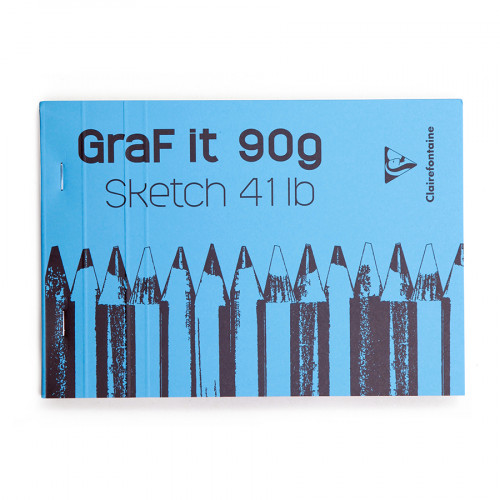 Carnet de dessin Graduate 140 g/m² 20 feuilles - Scrapmalin