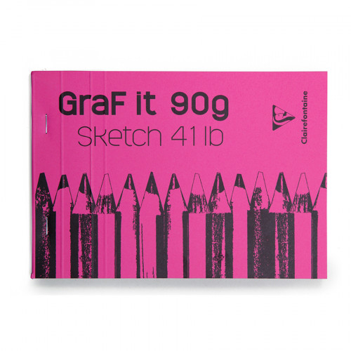 Bloc de croquis Graf It 90 g/m² A6 10.5 x 14.8 cm