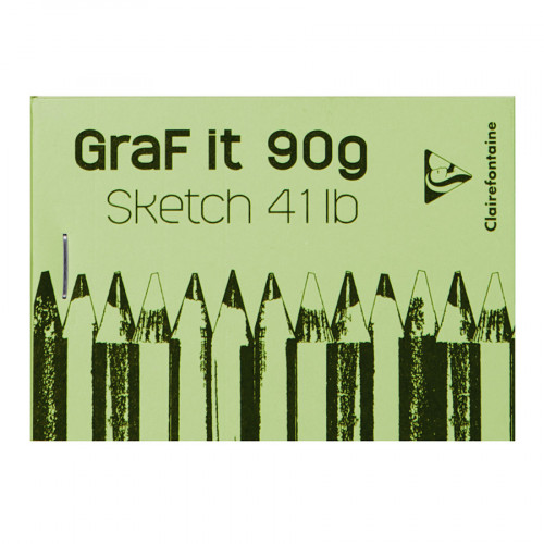 Bloc de croquis Graf It 90 g/m² A6 10.5 x 14.8 cm