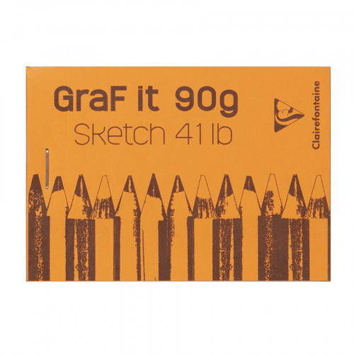 Bloc de croquis Graf It 90 g/m² A6 10.5 x 14.8 cm