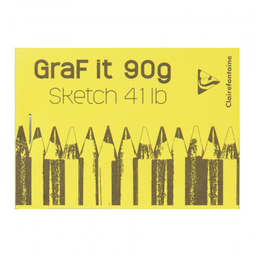 Bloc de croquis Graf It 90 g/m² A3 29.7 x 42 cm