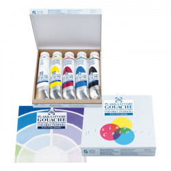 Gouache Extra Fine Set Primaire + Noir & Blanc