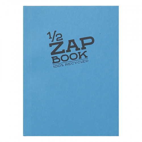 Carnet d'esquisse 1/2 Zap Book collé - A6 10.5 x 14.8 cm - 100 % recyclé