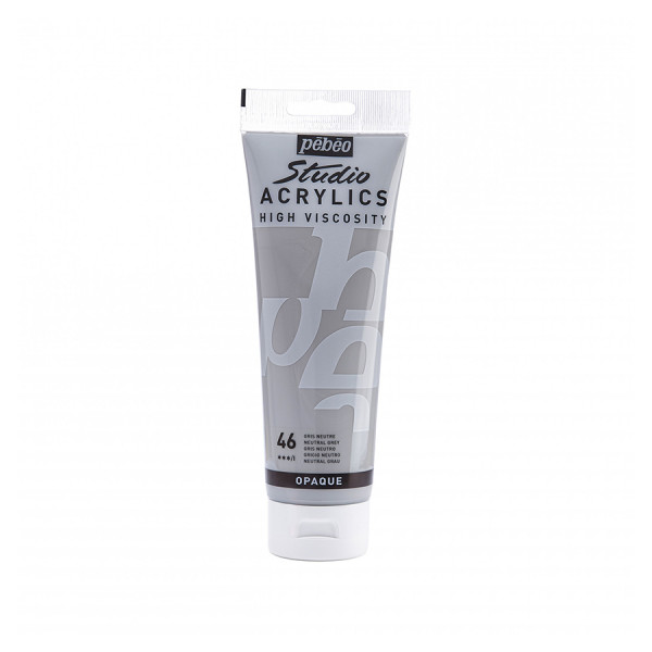 Peinture Studio Acrylics 250 ml Gris Neutre