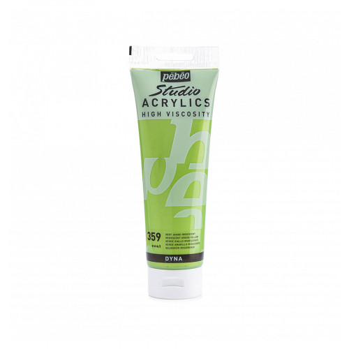 Peinture Studio Acrylics 250 ml Vert Jaune iridescent