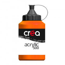 Peinture acrylique 500 ml Orange