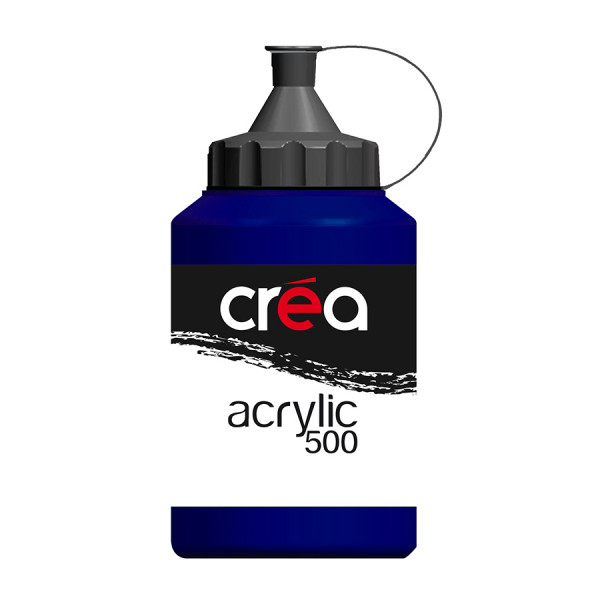 Peinture acrylique 500 ml Bleu phtalo