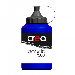 Peinture acrylique 500 ml Bleu outremer