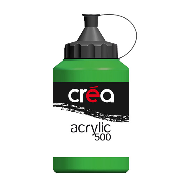 Peinture acrylique 500 ml Vert émeraude