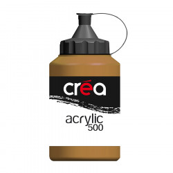 Peinture acrylique 500 ml Terre de Sienne naturelle