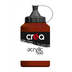 Peinture acrylique 500 ml Terre de Sienne brûlée