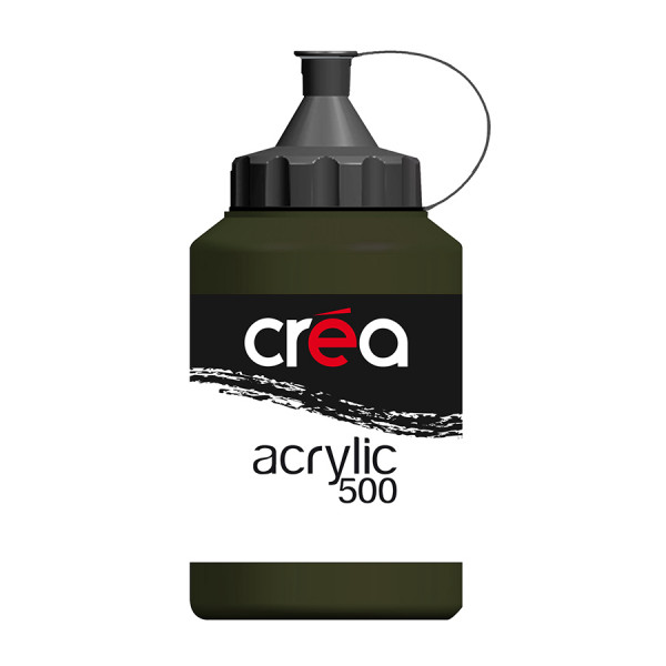 Peinture acrylique 500 ml Terre d'ombre naturelle