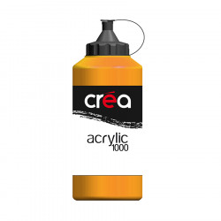 Peinture acrylique 1 L Jaune d'or