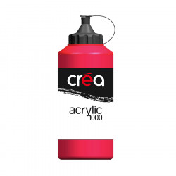 Peinture acrylique 1 L Rouge primaire